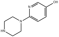 3-Pyridinol,6-(1-piperazinyl)-(9CI) Structure
