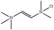 (E)-1-(클로로디메틸실릴)-2-(트리메틸실릴)에텐 구조식 이미지