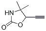 2-옥사졸리디논,5-에티닐-4,4-디메틸-(9CI) 구조식 이미지