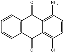 1-아미노-4-클로로안트라센-9,10-디온 구조식 이미지