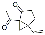 Bicyclo[3.1.0]hexan-2-one, 1-acetyl-5-ethenyl- (9CI) 구조식 이미지