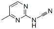 Cyanamide, (4-methyl-2-pyrimidinyl)- (9CI) Structure