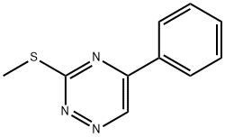 3-methylsulfanyl-5-phenyl-1,2,4-triazine Structure