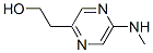 Pyrazineethanol,  5-(methylamino)-  (9CI) Structure