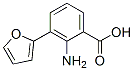 벤조산,2-아미노-3-(2-푸라닐)-(9CI) 구조식 이미지