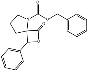 2-Oxa-5-azaspiro[3.4]octane-5-carboxylic acid, 1-oxo-3-phenyl-, phenylMethyl ester 구조식 이미지