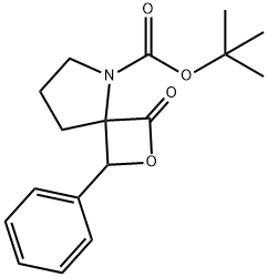 2-Oxa-5-azaspiro[3.4]octane-5-carboxylic acid, 1-oxo-3-phenyl-, 1,1-diMethylethyl ester Structure