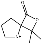 2-Oxa-5-azaspiro[3.4]octan-1-one,3,3-dimethyl-(9CI) Structure