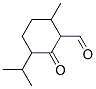 6-메틸-3-이소프로필-2-옥소시클로헥산카브알데히드 구조식 이미지