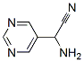 5-피리미딘아세토니트릴,알파-아미노-(9CI) 구조식 이미지