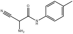 2-amino-2-cyano-n-p-toylyl-acetamide Structure