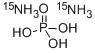 DIAMMONIUM HYDROGEN PHOSPHATE-15N2 Structure