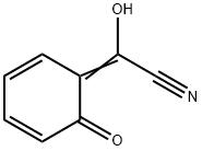 아세토니트릴,하이드록시(6-옥소-2,4-사이클로헥사디엔-1-일리덴)-(9CI) 구조식 이미지