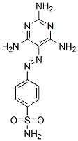 p-[(2,4,6-트리아미노피리미딘-5-일)아조]벤젠술폰아미드 구조식 이미지