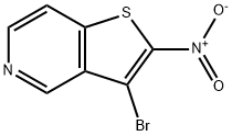 3-브로모-2-니트로티에노[3,2-c]피리딘 구조식 이미지