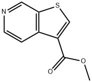 티에노[2,3-c]피리딘-3-카르복실산,메틸에스테르(8CI) 구조식 이미지