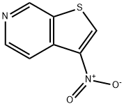 3-니트로티에노[2,3-c]피리딘 구조식 이미지