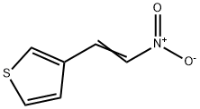 3-(2-nitrovinyl)thiophene 구조식 이미지