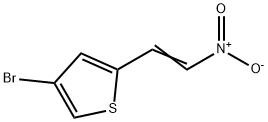 4-브로모-2-(2-니트로비닐)티오펜 구조식 이미지