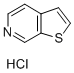 티에노(2,3-c)피리딘,염산염 구조식 이미지