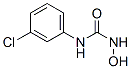 3-(3-클로로페닐)-1-하이드록시-우레아 구조식 이미지