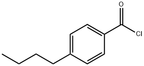 4-N-BUTYLBENZOYL CHLORIDE Structure