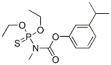 N-(디에톡시포스피노티오일)-N-메틸카르밤산m-이소프로필페닐에스테르 구조식 이미지