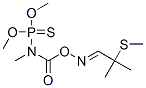 2-Methyl-2-(methylthio)propionaldehyde O-[(dimethoxyphosphinothioyl)(methyl)carbamoyl]oxime Structure