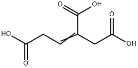 (E)-2-Butene-1,2,4-tricarboxylic acid Structure