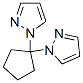 1,1'-cyclopentylidenebis-1H-pyrazole Structure