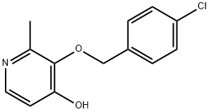 3-[(4-CHLOROBENZYL)OXY]-2-METHYLPYRIDIN-4-OL Structure