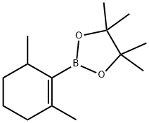 2-(2,6-DIMETHYL-1-CYCLOHEXEN-1-YL)-4,4,5,5-TETRAMETHYL-1,3,2-DIOXABOROLANE 구조식 이미지