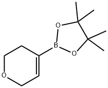 3,6-Dihydro-2H-pyran-4-boronic acid pinacol ester 구조식 이미지