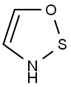 3H-1,2,3-옥사티아졸 구조식 이미지