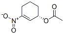 2-Cyclohexen-1-ol,3-nitro-,acetate(ester),(1S)-(9CI) 구조식 이미지