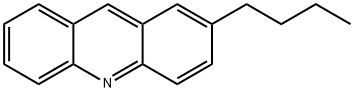 Acridine, 2-butyl- Structure