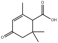 2-시클로헥센-1-카르복실산,2,6,6-트리메틸-4-옥소- 구조식 이미지