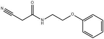 Acetamide, 2-cyano-N-(2-phenoxyethyl)- 구조식 이미지