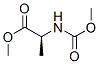 L-알라닌,N-(메톡시카르보닐)-,메틸에스테르(9CI) 구조식 이미지