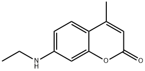 7-(ethylamino)-4-methyl-2-benzopyrone Structure