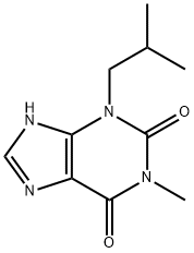 3-이소부틸-1-메틸삭틴 구조식 이미지