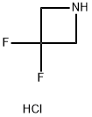 3,3-DIFLUOROAZETIDINE HYDROCHLORIDE Structure