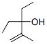 3-Ethyl-2-methyl-1-penten-3-ol Structure