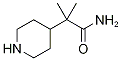 2-메틸-2-(피페리딘-4-일)프로파나미드 구조식 이미지