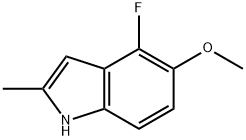 4-플루오로-5-메톡시-2-메틸-1H-인돌 구조식 이미지