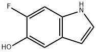 1H-Indol-5-ol, 6-fluoro- (9CI) Structure