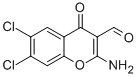 2-아미노-6,7-디클로로-3-포밀크롬 구조식 이미지