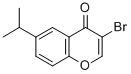 3-BROMO-6-ISOPROPYLCHROMONE Structure