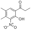 4”,5”-디메틸-2”-하이드록시-3”-니트로프로피오페논 구조식 이미지