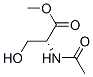 D-세린,N-아세틸-,메틸에스테르(9CI) 구조식 이미지